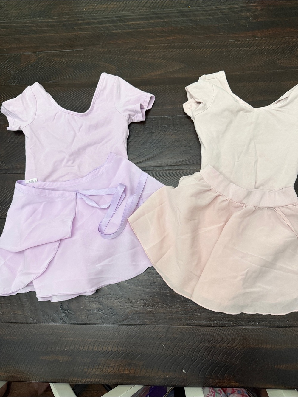 Stelle Lavender and Light Pink Ballet Skirt Set